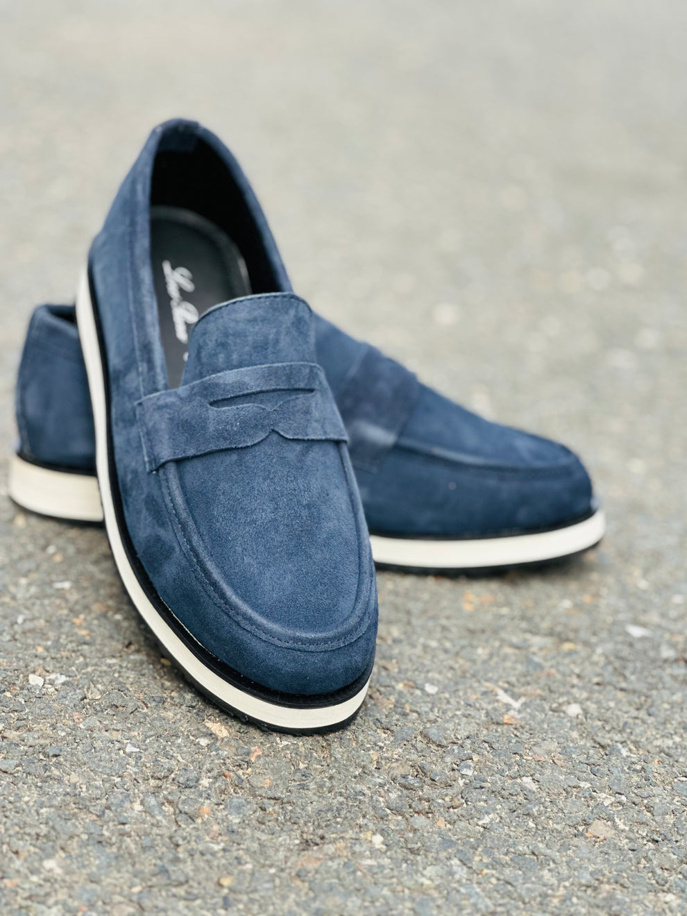 SG-003 Old Money Suede Leather Shoe