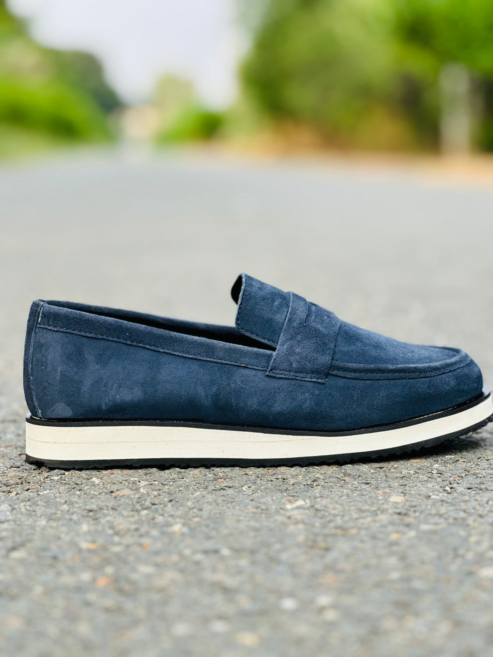 SG-003 Old Money Suede Leather Shoe