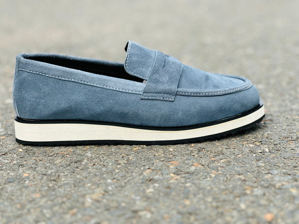 SG-001 Old Money Suede Leather Shoe