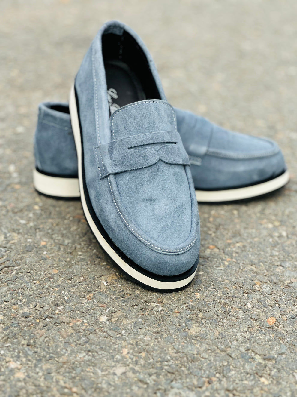 SG-001 Old Money Suede Leather Shoe
